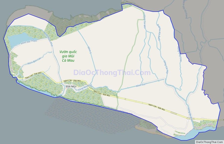 Xã Đất Mũi, huyện Ngọc Hiển – Quy hoạch – Bản đồ – Tổng quan Xã Đất Mũi, huyện Ngọc Hiển – Quy hoạch – Bản đồ – Tổng quan
