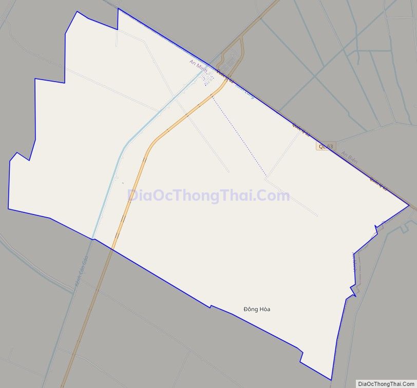 Xã Đông Hòa, huyện An Minh – Quy hoạch – Bản đồ – Tổng quan Bản đồ giao thông xã Đông Hòa, huyện An Minh.