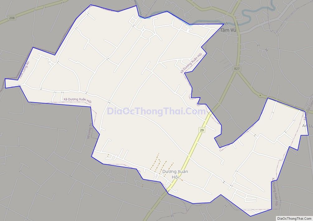 Xã Dương Xuân Hội, huyện Châu Thành – Quy hoạch – Bản đồ – Tổng quan Xã Dương Xuân Hội, huyện Châu Thành – Quy hoạch – Bản đồ – Tổng quan
