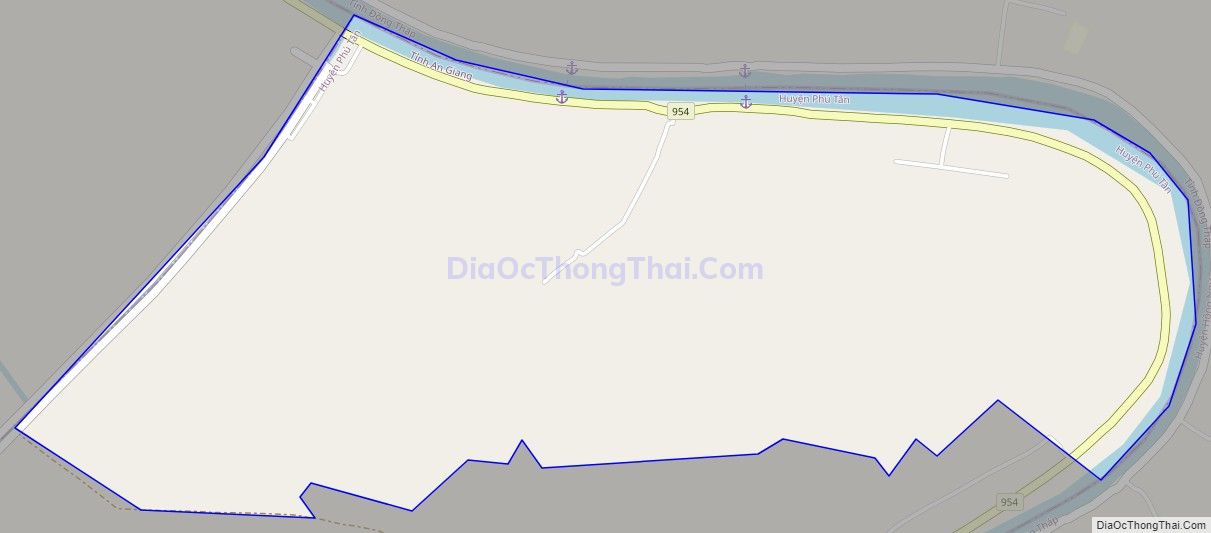 Xã Long Hòa, huyện Phú Tân – Quy hoạch – Bản đồ – Tổng quan
