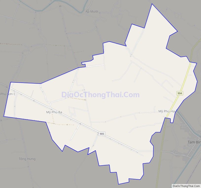 Xã Mỹ Thạnh Trung, huyện Tam Bình – Quy hoạch – Bản đồ – Tổng quan Xã Mỹ Thạnh Trung, huyện Tam Bình – Quy hoạch – Bản đồ – Tổng quan