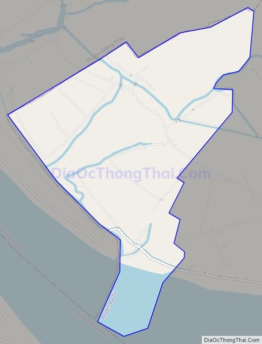 Xã Tân Hưng, huyện Ba Tri – Quy hoạch – Bản đồ – Tổng quan Bản đồ giao thông xã Tân Hưng, huyện Ba Tri