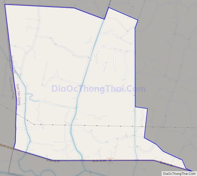 Xã Tân Hưng, huyện Cái Bè – Quy hoạch – Bản đồ – Tổng quan Bản đồ giao thông xã Tân Hưng, huyện Cái Bè.