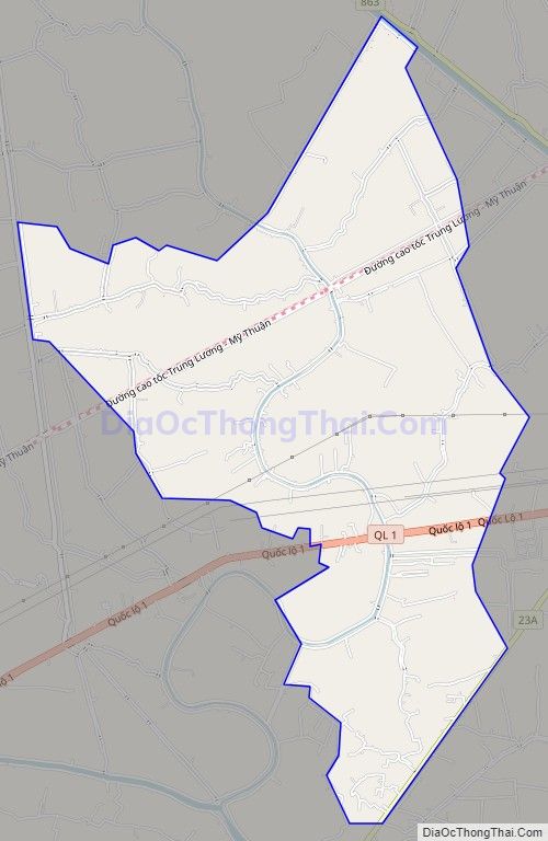 Xã Thiện Trí, huyện Cái Bè – Quy hoạch – Bản đồ – Tổng quan Bản đồ giao thông xã Thiện Trí, huyện Cái Bè.