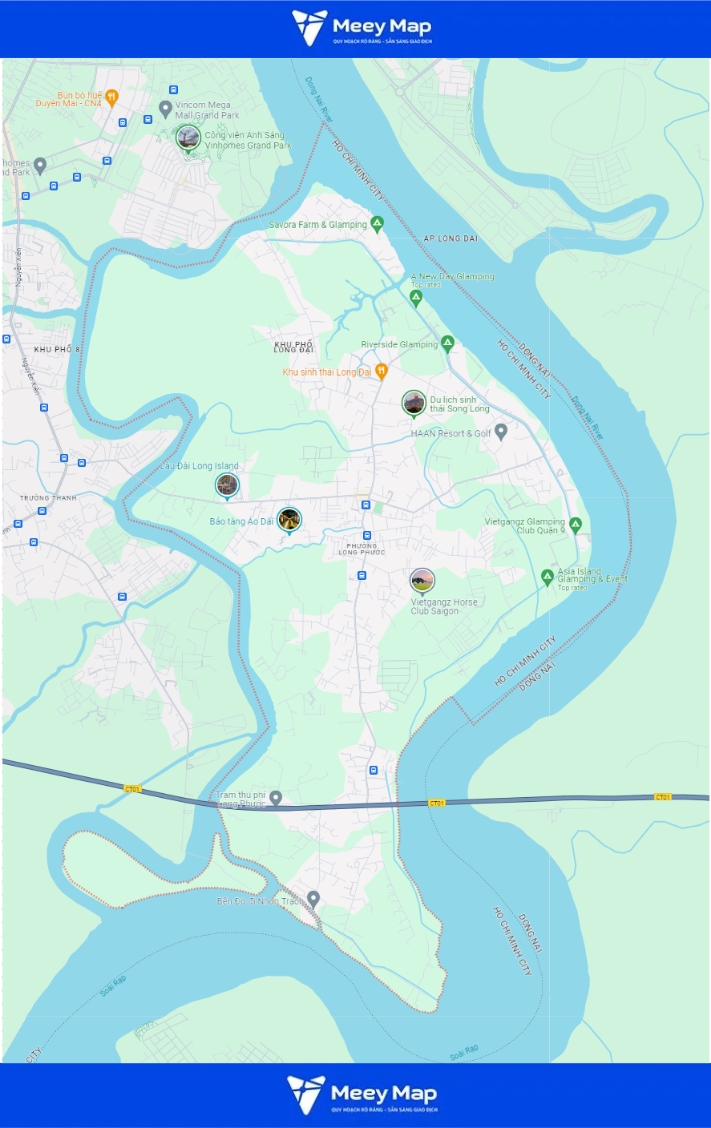 Bản đồ hành chính Long Phước, Quận 9