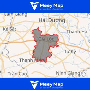 Bản đồ quy hoạch Huyện Gia Lộc, Hải Dương mới nhất 2024 7 Ban do huyen Gia Loc
