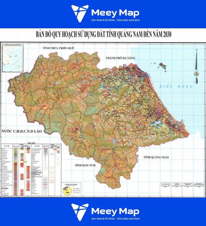 Ban do quy hoach tinh Quang Nam