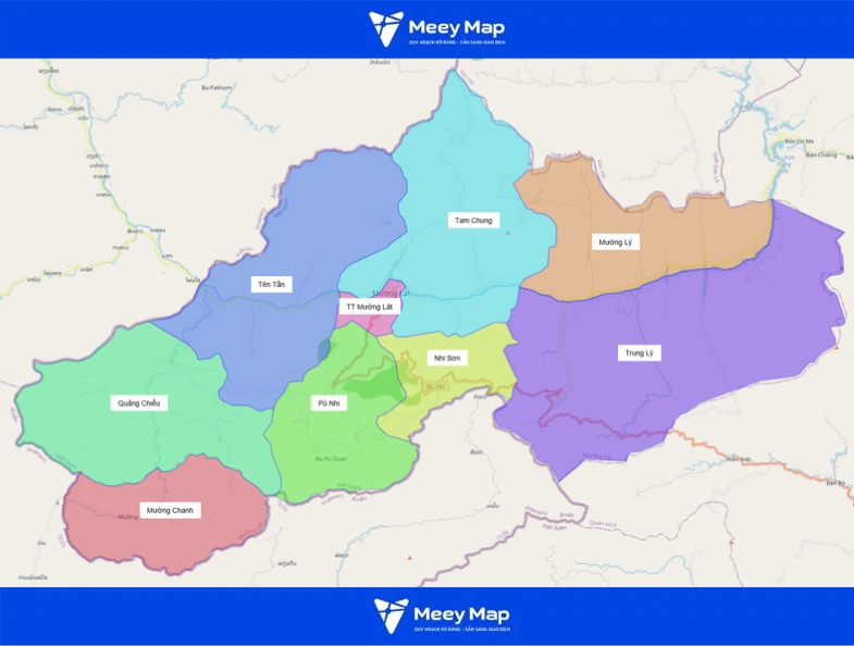 Bản đồ tỉnh Thanh Hóa|Bản đồ quy hoạch Thành phố Thanh Hóa 18 Bản đồ huyện Mường Lát, Thanh Hóa