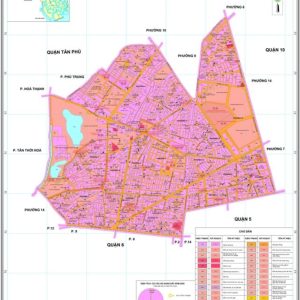 Bản đồ Quận 11, Hồ Chí Minh năm 2030| Quy hoạch sử dụng đất 3 Bản đồ quy hoạch quận 11, TP Hồ Chí Minh