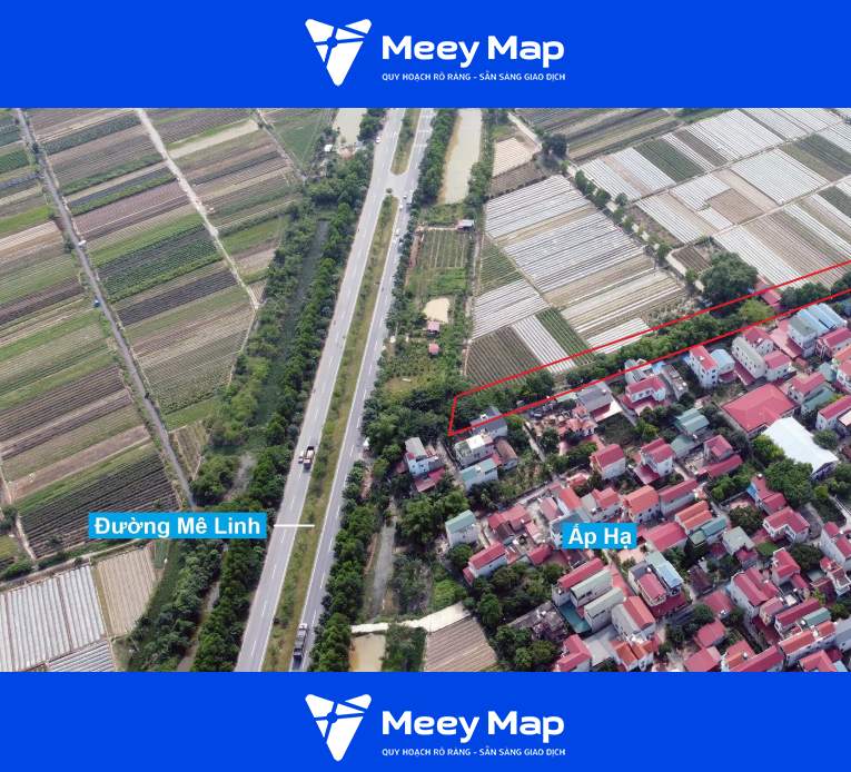 Bản đồ quy hoạch xã Mê Linh, Mê Linh, Hà Nội| Kế hoạch sử dụng đất 37 Khu đất có điểm đầu ở gần đường Mê Linh