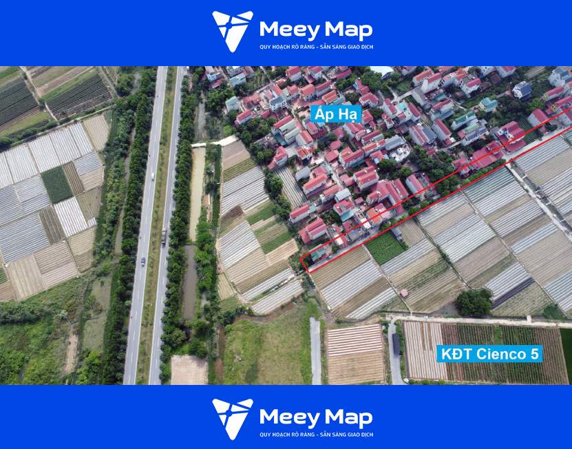 Bản đồ quy hoạch xã Mê Linh, Mê Linh, Hà Nội| Kế hoạch sử dụng đất 26 Khu đất sắp thu hồi có điểm đầu ở bên hông khu dân cư Ấp Hạ, gần đường Mê Linh