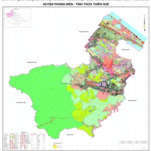 Ban do quy hoach su dung dat nam 2030 2050 huyen Phong Dien tinh Thua Thien Hue