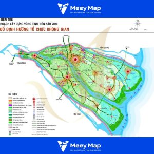 Ban do quy hoach tinh Ben Tre 2030