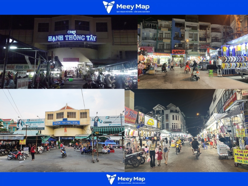 Bản đồ quận Gò Vấp, TP HCM| Quy hoạch sử dụng đất 27 Chợ Hạnh Thông Tây