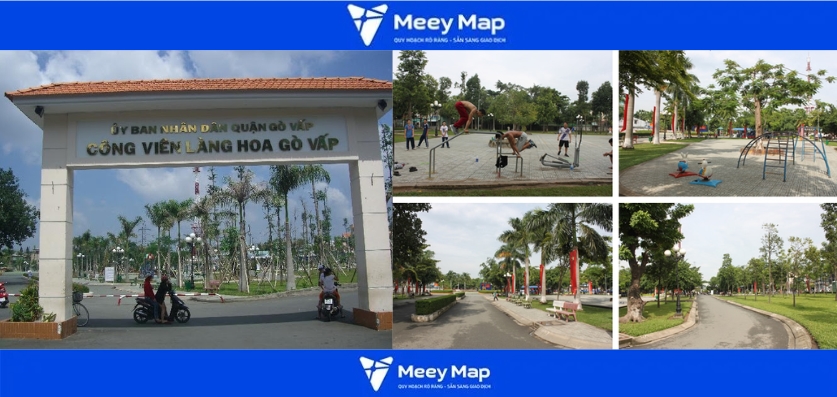 Bản đồ quận Gò Vấp, TP HCM| Quy hoạch sử dụng đất 20 Công viên Làng Hoa Gò Vấp