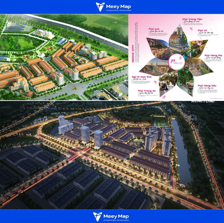 Bản đồ huyện Phú Xuyên, Hà Nội | Quy hoạch Sử dụng Đất 33 Khu đô thị Inoha City Phú Xuyên