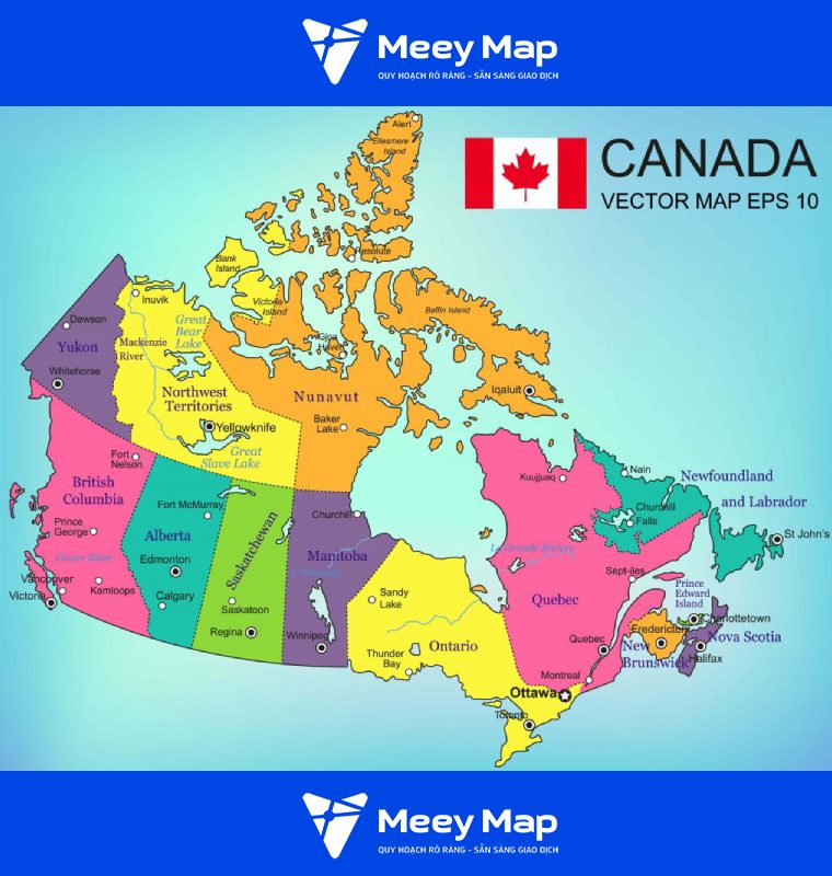 Ung dung ban do Canada trong quy hoach do thi