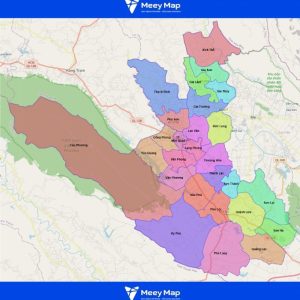 Bản đồ hành chính huyện Nho Quan, Ninh Bình