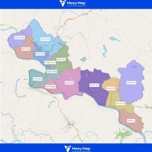 Bản đồ hành chính huyện Vĩnh Lộc