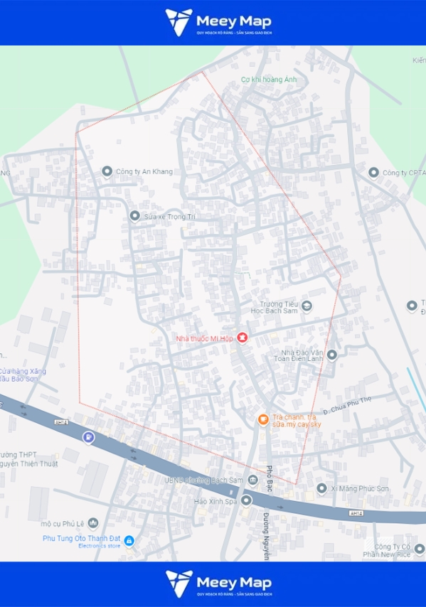 Bản đồ quy hoạch Thị xã Mỹ Hào, Tỉnh Hưng Yên|Kế hoạch sử dụng Đất 11 Bản đồ phường Bạch Sam