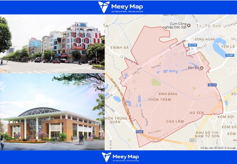 Bản đồ quy hoạch thành phố Từ Sơn,Bắc Ninh| Quy hoạch Sử dụng Đất 6 Bản đồ phường Đình Bảng, thành phố Từ Sơn