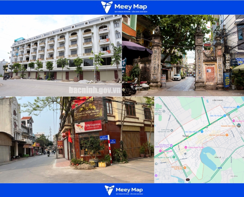 Bản đồ quy hoạch thành phố Từ Sơn,Bắc Ninh| Quy hoạch Sử dụng Đất 7 Bản đồ phường Đông Ngàn, thành phố Từ Sơn