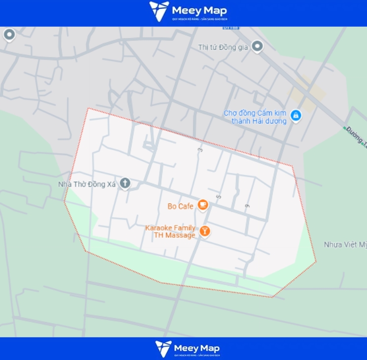 Bản đồ quy hoạch Thành phố Hải Dương, Hải Dương| Kế hoạch sử dụng đất 17 Bản đồ phường Nam Đồng, thành phố Hải Dương