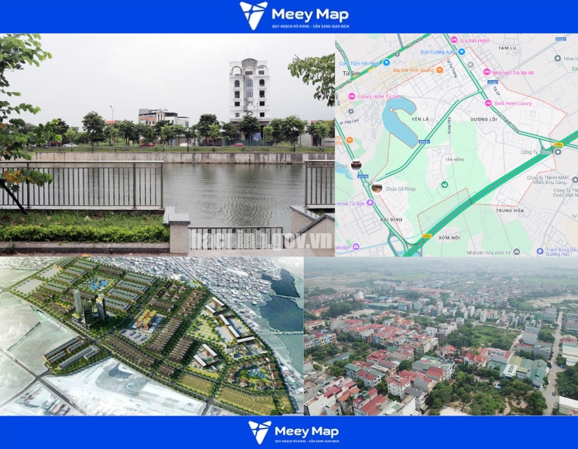 Bản đồ quy hoạch thành phố Từ Sơn,Bắc Ninh| Quy hoạch Sử dụng Đất 13 Bản đồ phường Tân Hồng, thành phố Từ Sơn
