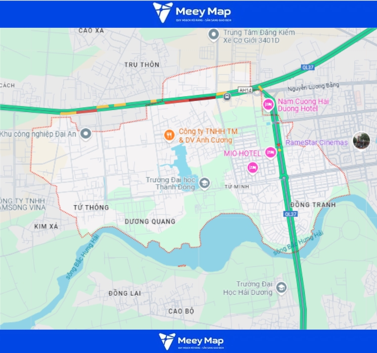 Bản đồ quy hoạch Thành phố Hải Dương, Hải Dương| Kế hoạch sử dụng đất 28 Bản đồ phường Tứ Minh, thành phố Hải Dương