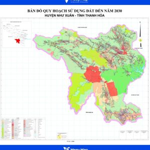 Bản đồ quy hoạch Huyện Như Xuân, tỉnh Thanh Hóa