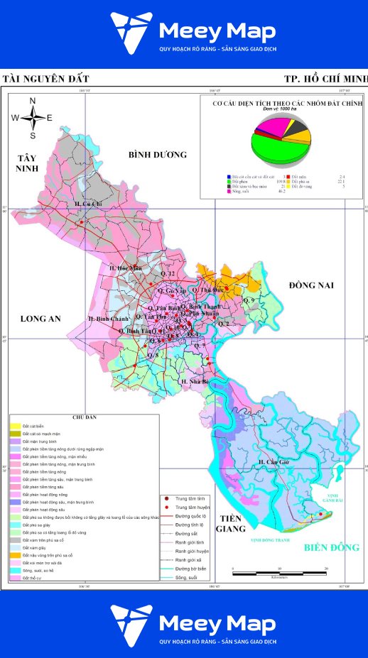 Bản đồ quận huyện thành phố Hồ Chí Minh: Chi tiết 24 quận TPHCM(Sài Gòn) 83 Ban do tho nhuong TP. Ho Chi Minh