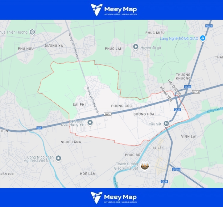 Bản đồ quy hoạch Thị xã Mỹ Hào, Tỉnh Hưng Yên|Kế hoạch sử dụng Đất 13 Bản đồ xã Minh Đức, Thị xã Mỹ Hào