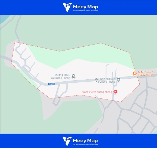 Bản đồ quy hoạch huyện Quế Phong, Tỉnh Nghệ An 2024| Kế hoạch sử dụng đất 13 Bản đồ xã Quang Phong, huyện Quế Phong