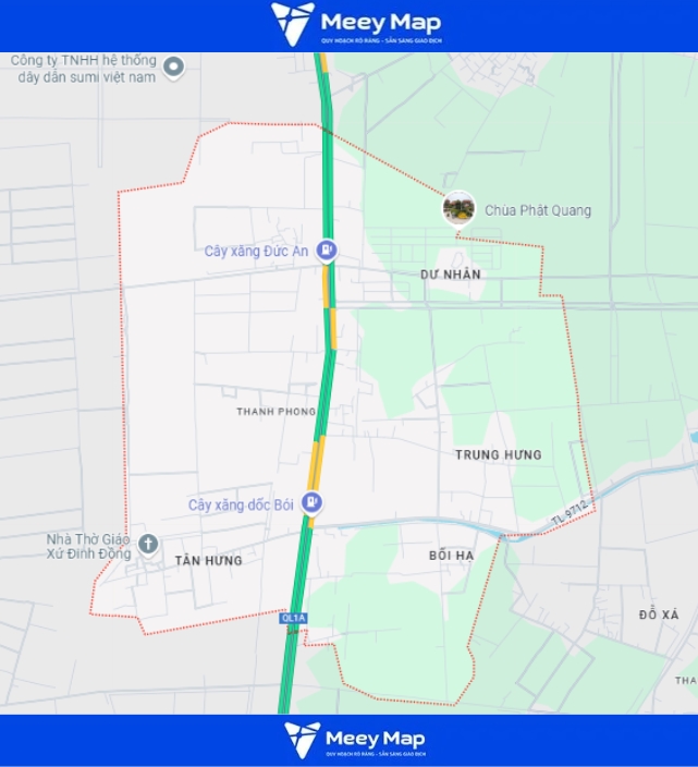 Bản đồ quy hoạch huyện Thanh Liêm, Tỉnh Hà Nam| Kế hoạch sử dụng đất 16 Bản đồ xã Thanh Phong, Huyện Thanh Liêm