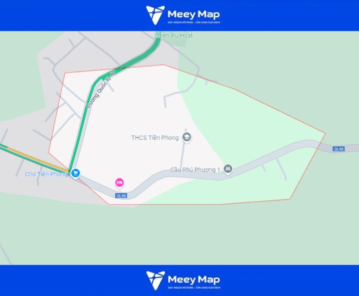 Bản đồ quy hoạch huyện Quế Phong, Tỉnh Nghệ An 2024| Kế hoạch sử dụng đất 15 Bản đồ xã Tiền Phong, huyện Quế Phong