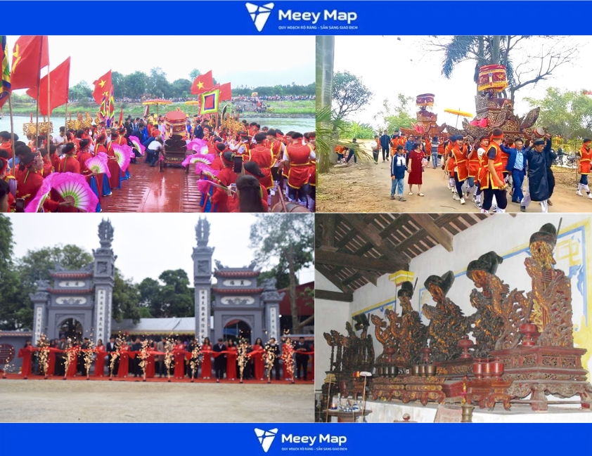 Bản đồ quy hoạch Huyện Kim Động, Hưng Yên|Quy hoạch Sử dụng Đất 25 Đình Bồng Châu (xã Phú Cường)