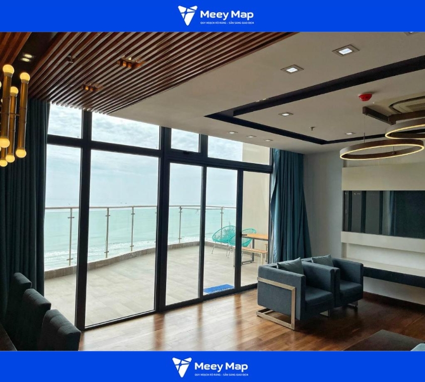 Review Hảo Aria Resort Vũng Tàu| Căn hộ, Villa nghỉ dưỡng sát cạnh bãi tắm riêng 23 Căn hộ 2 phòng ngủ Hảo Aria Resort - BlueSaphire, Thành phố Vũng Tàu view nhìn ra biển với ban công rộng.jpg