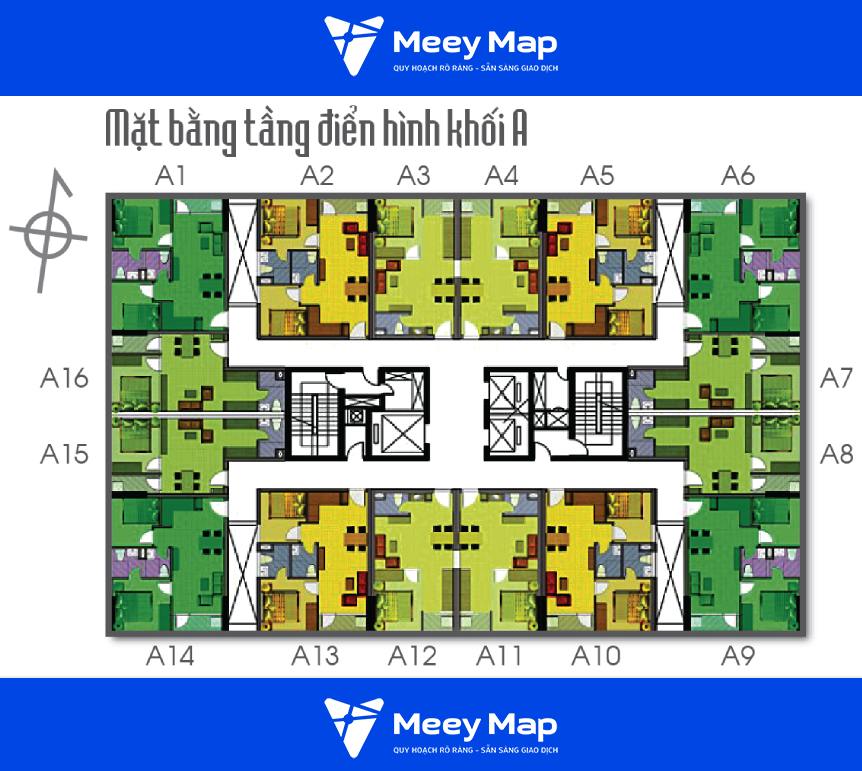 Mat bang tang dien hinh khoi A du an can ho chung cu Sen Hong
