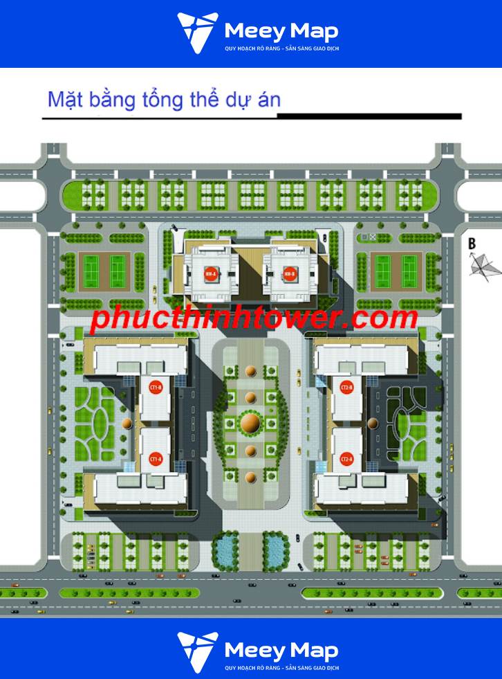 Căn hộ chung cư Phúc Thịnh Quận 5| Cập nhật giá năm 2024 3 Mat bang tong the du an can ho chung cu Phuc Thinh