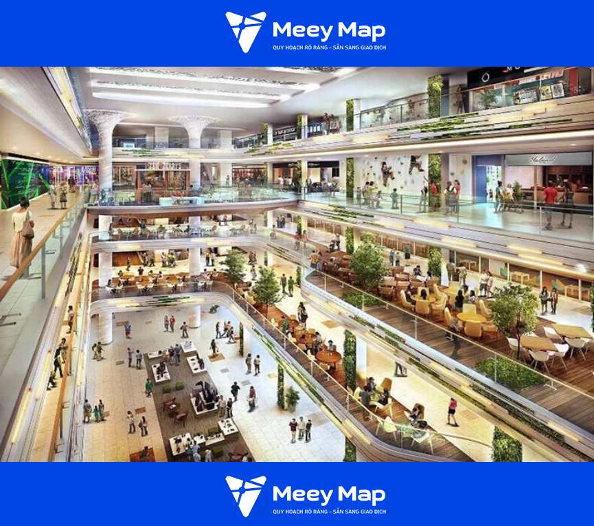 Khám Phá Estella Place: Trung Tâm Thương Mại Hiện Đại và Sầm Uất 11 Phoi canh ben trong trung tam thuong mai Estella Place