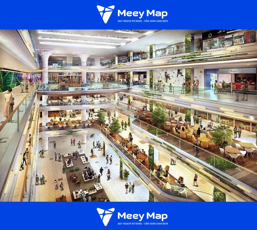 Khám Phá Estella Place: Trung Tâm Thương Mại Hiện Đại và Sầm Uất 4 Thiet ke ben trong trung tam mua sam Estella Place