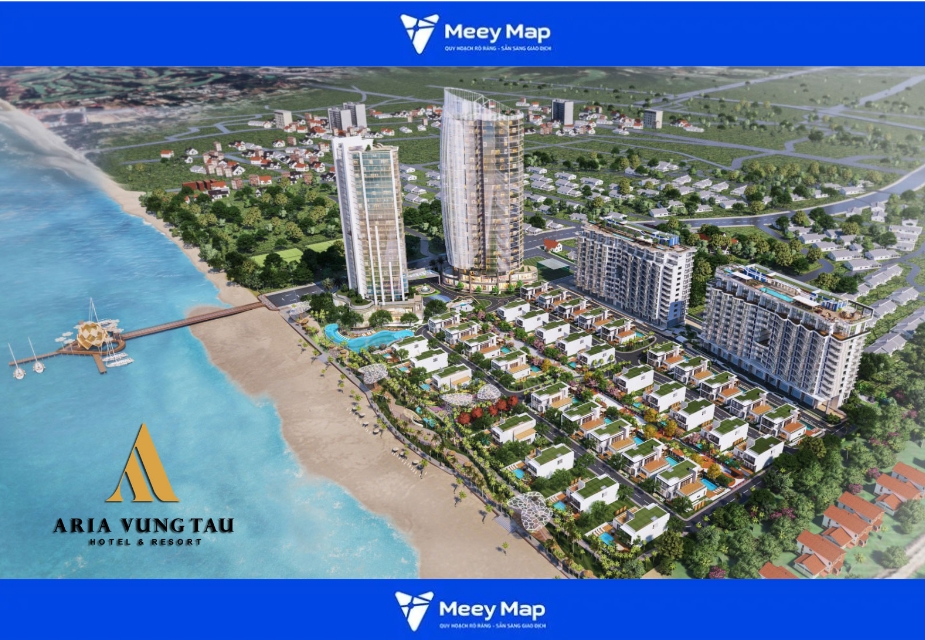 Review Hảo Aria Resort Vũng Tàu| Căn hộ, Villa nghỉ dưỡng sát cạnh bãi tắm riêng 2 Tổng thể Hảo Aria Resort - BlueSaphire, Thành phố Vũng Tàu