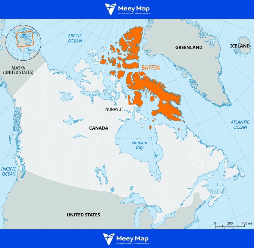 Bản đồ Baffin Island