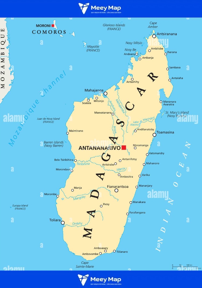 Bản đồ Madagascar