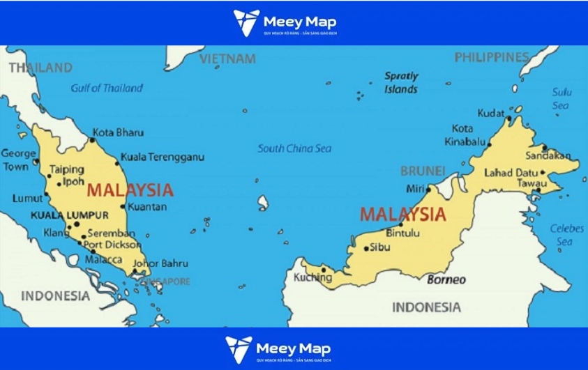 Bản đồ quần đảo Mailay