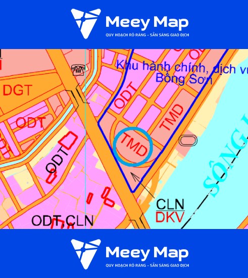 Bản đồ quy hoạch thị xã Hoài Nhơn, tỉnh Bình Định|Quy hoạch Sử dụng Đất 5 Khu dat co quy hoach cua thi xa Hoai Nhon duoc the hien tren ban do quy hoach su dung dat thi xa Hoai Nhon den nam 2030