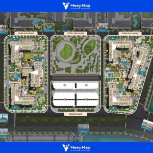 Căn hộ Chung Cư Masteri Waterfront Ocean Park Cập Nhật 2024 1 Mặt bằng Masteri Waterfront Ocean Park