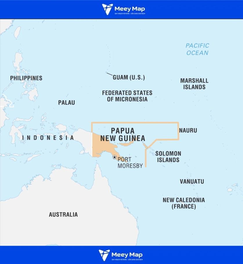 Bản đồ New Guinea