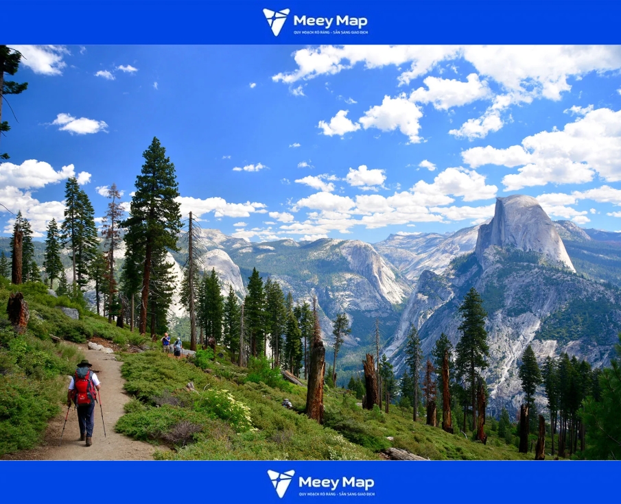 Bản Đồ Nước Mỹ Đầy Đủ Chi Tiết 2024 đủ 50 Bang Hoa Kỳ 84 Yosemite National Park