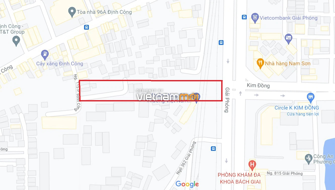Đường sẽ mở theo quy hoạch ở phường Thịnh Liệt, Hoàng Mai, Hà Nội (phần 7)